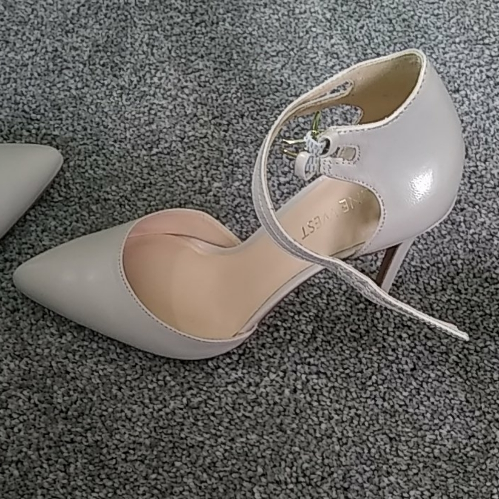 Light grey heels